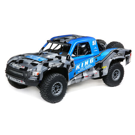 Losi 1 6 4WD Desert Truck RTR Brushless Super Baja Rey 2.0 King LOS05021T2