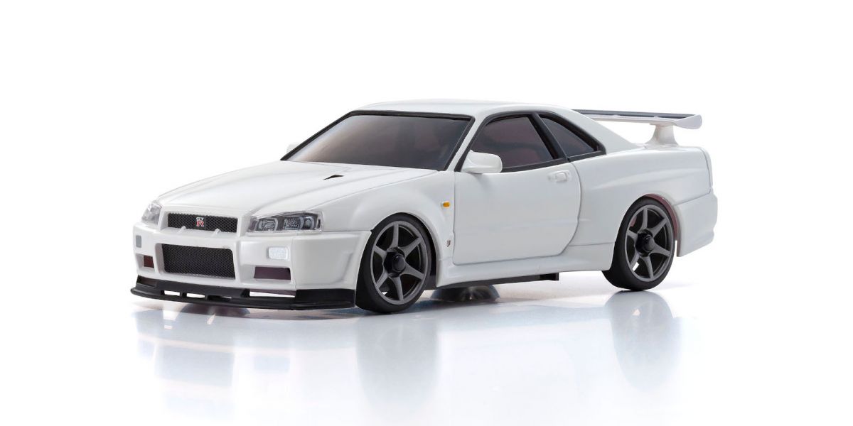 Nissan Skyline GT-R V.spec II Nur (R34), White BODY ONLY – Chris's 
