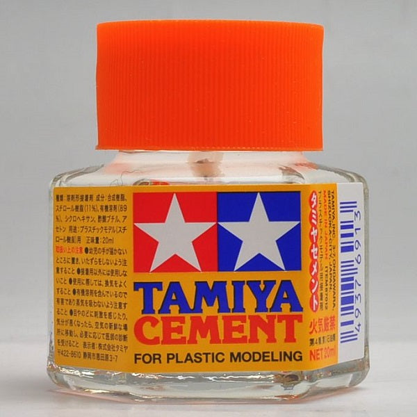  Tamiya TAM87012 Plastic Cement 20ml : Arts, Crafts