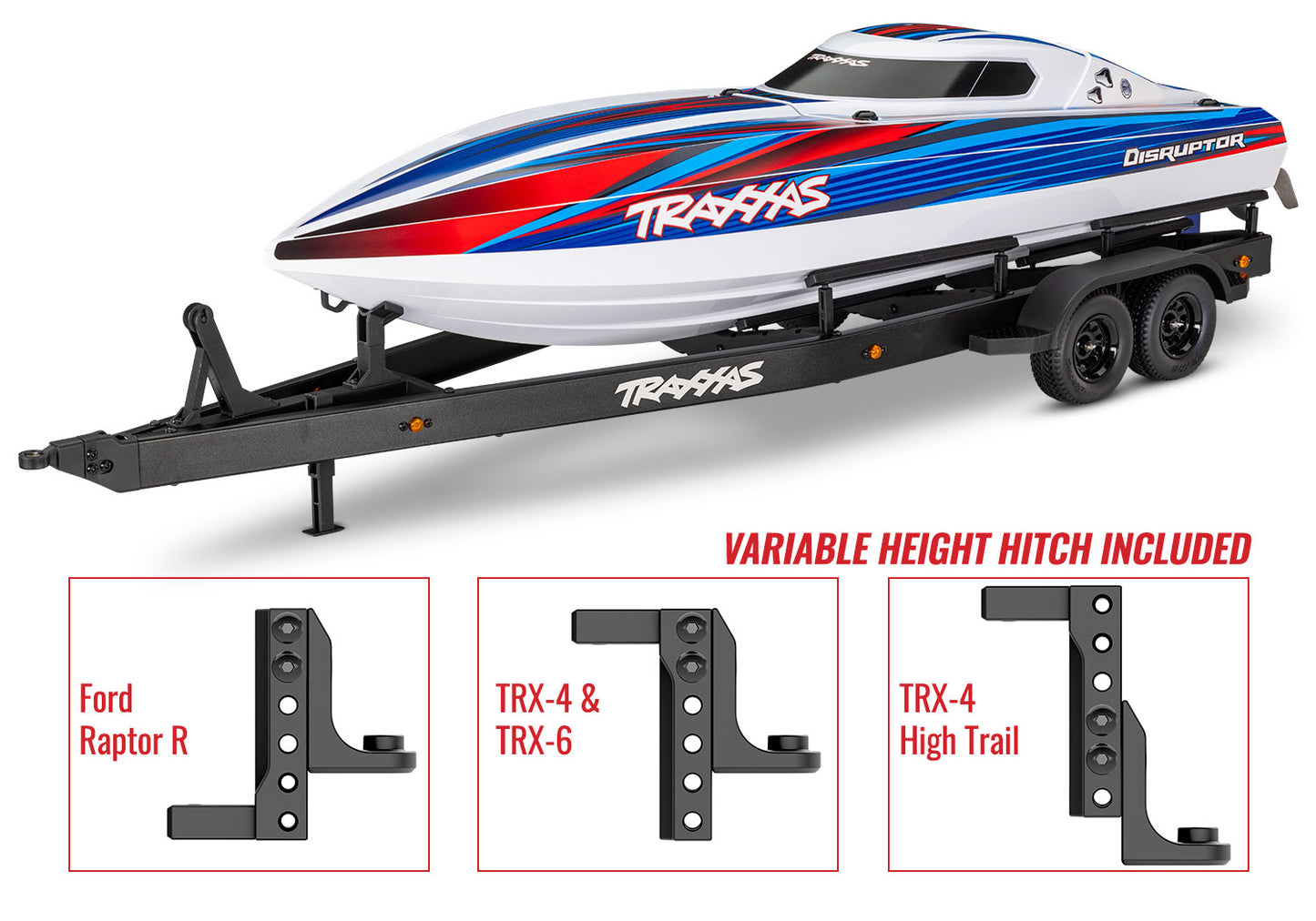 Tandem-Axle Boat Trailer w/ hitch