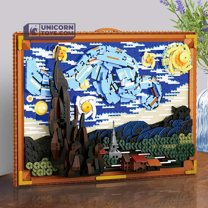 Starry Nights | LOZ 1066 Mini Block Art Collection Set