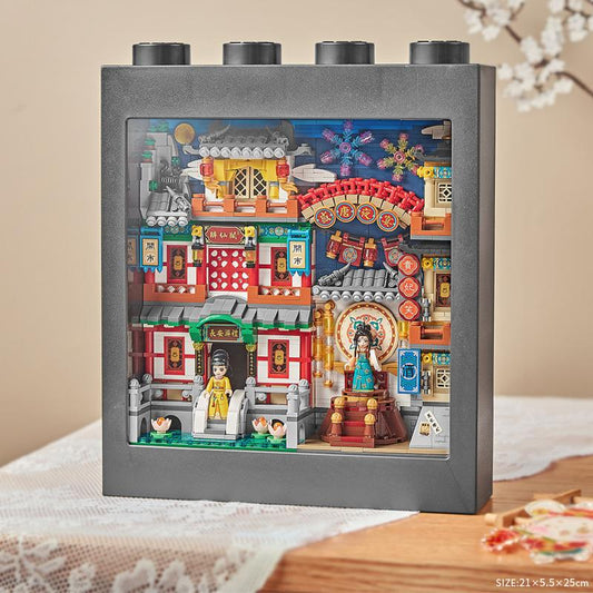 Palace Banquet in Tang Dynasty | LOZ 1908 Mini Block Painting Photo Frame Set