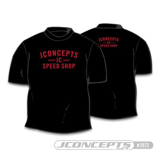 JConcepts Speed Shop T-Shirt (Black) (2XL)