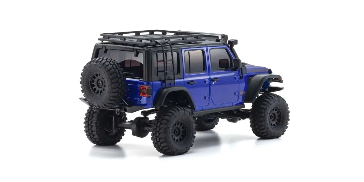 MINI-Z 4x4 readyset Jeep Wrangler Ocean Blue Metallic