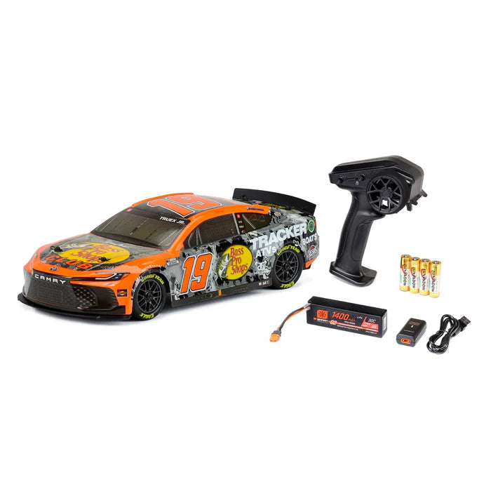 Losi NASCAR AWD RC Racecar, Martin Truex Jr. No. 19 Bass Pro 2024 Toyota Camry