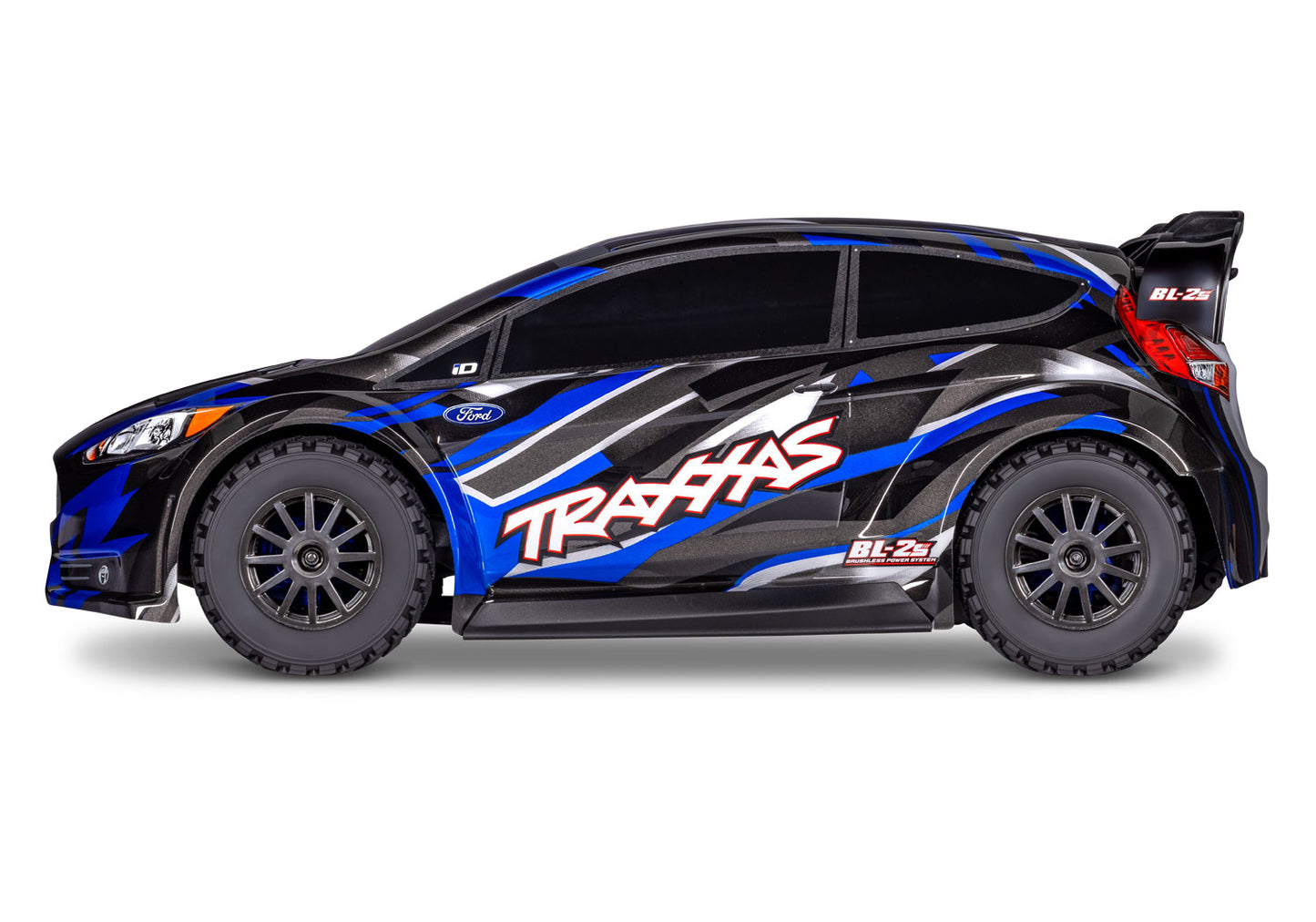 Traxxas Fiesta ST Rally 1/10 Brushless AWD Rally Car RTR - BLUE