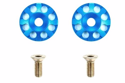 Aluminum Wing Washers (Blue)