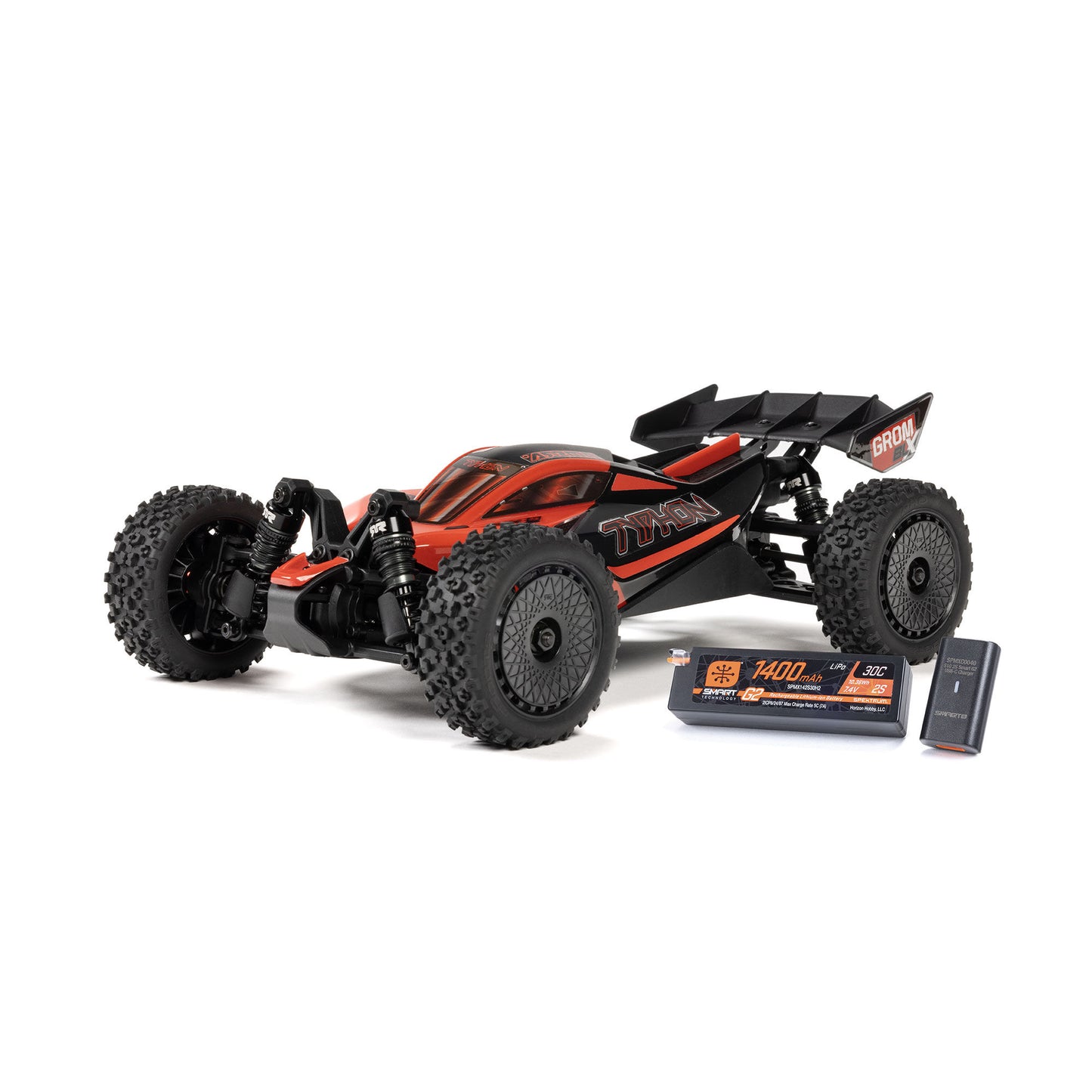 TYPHON GROM 223S BLX Brushless 4X4 Buggy RTR Combo - Red