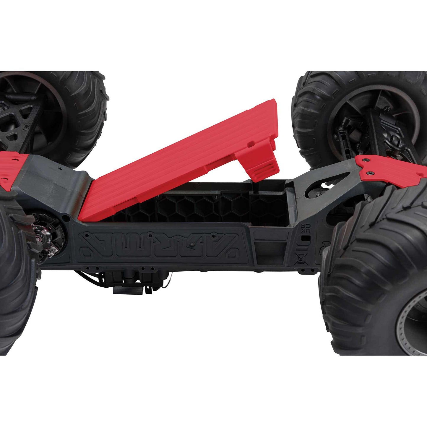 GORGON 4X2 Monster Truck RTR with Battery & Charger, Red