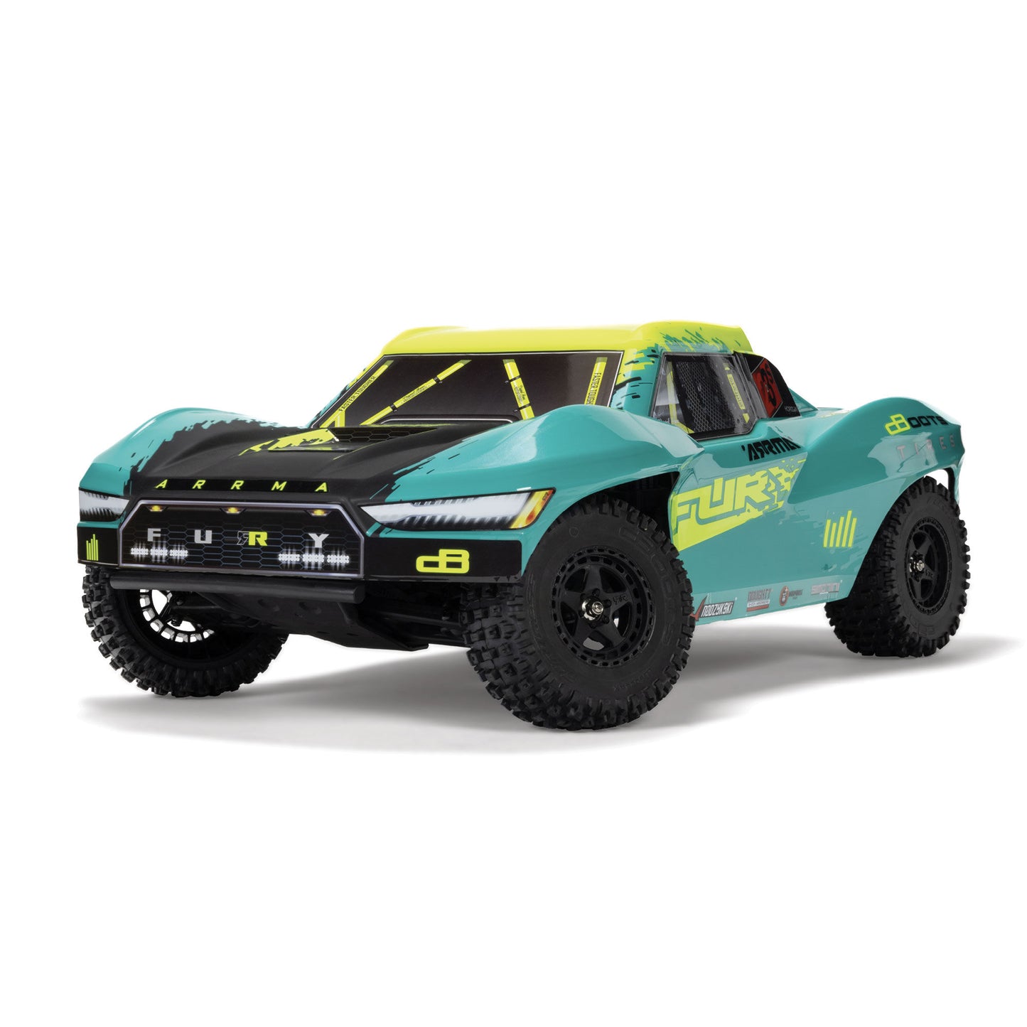 1/10 FURY 223S DSC 2WD RTR Brushless SCT, Green