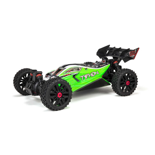 1/8 TYPHON 4WD V3 MEGA 550 Brushed Buggy RTR, Green