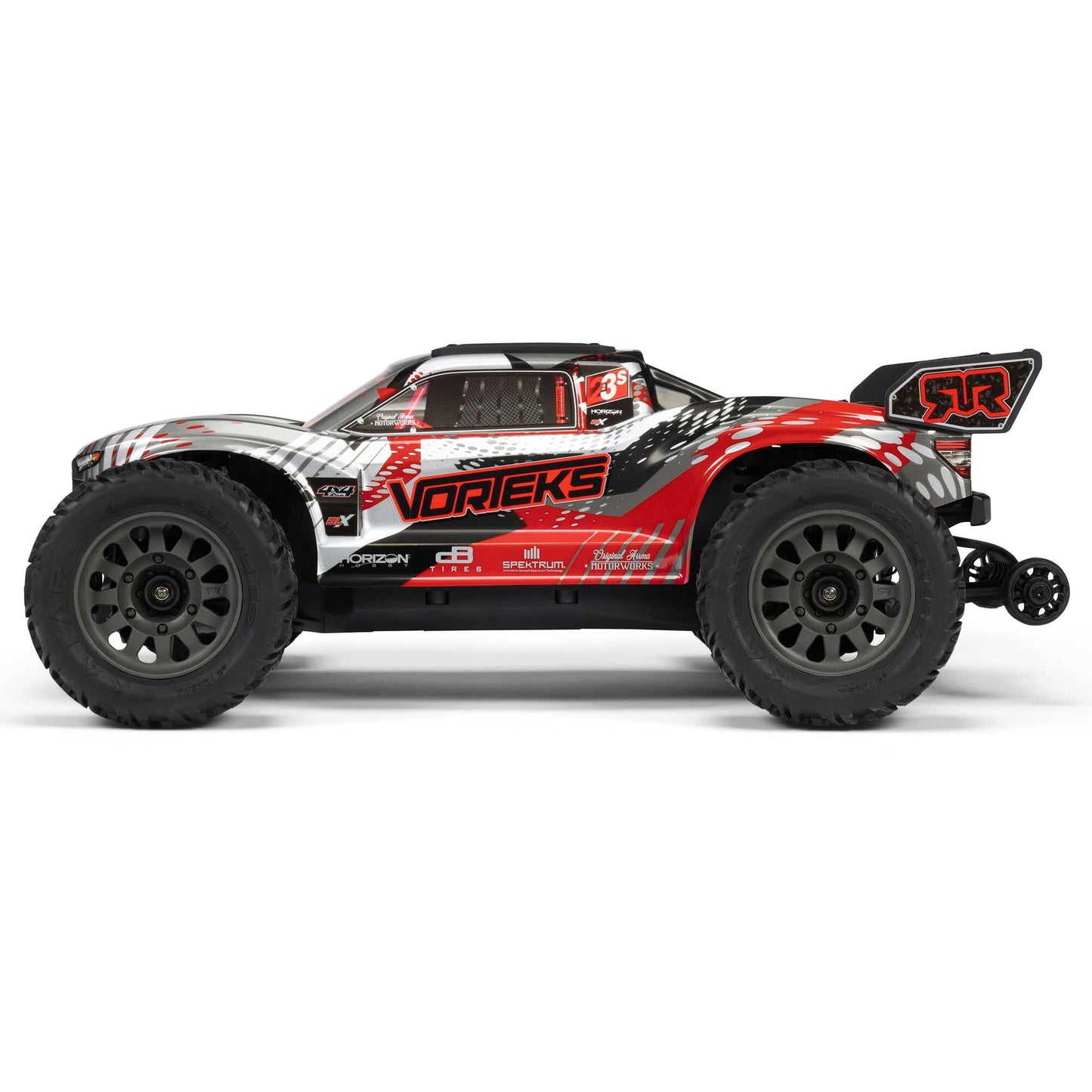 1/10 VORTEKS 223S BLX Brushless 4X4 Stadium Truck RTR with DSC, Red