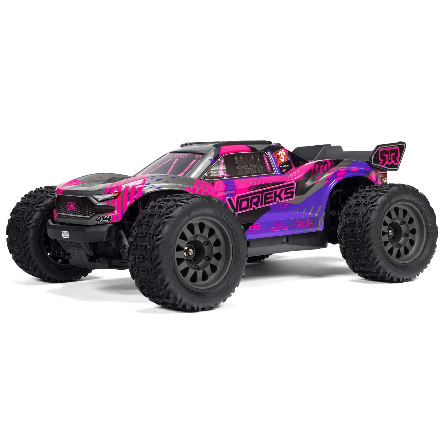 1/10 VORTEKS 223S BLX Brushless 4X4 Stadium Truck RTR with DSC, Purple