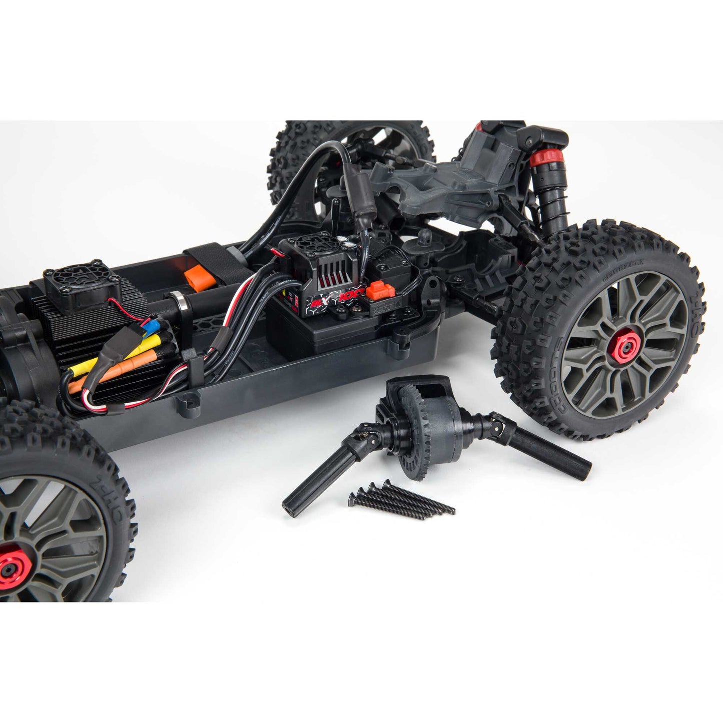 ARRMA TYPHON 4X4 3S BLX Brushless Buggy, RED