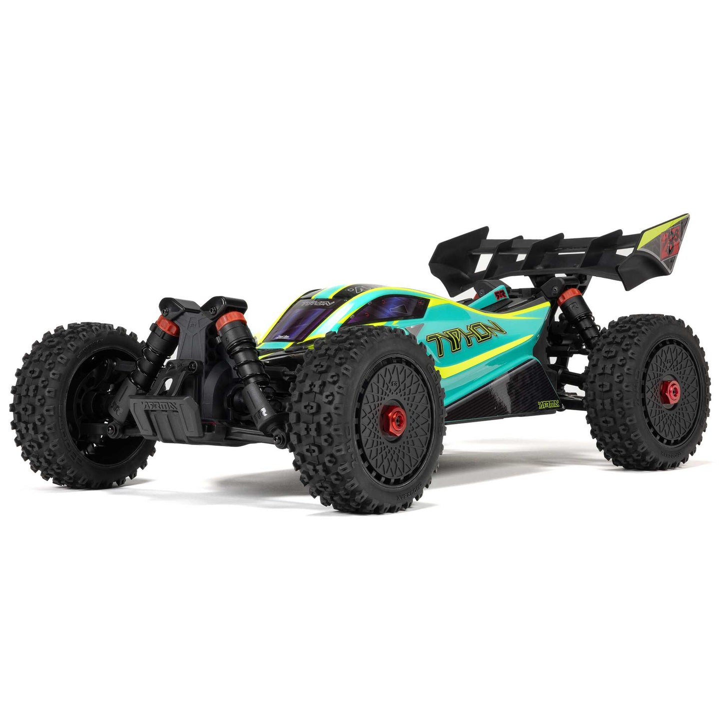 1/8 TYPHON 223S BLX Brushless 4X4 Buggy RTR with DSC, Green / Yellow