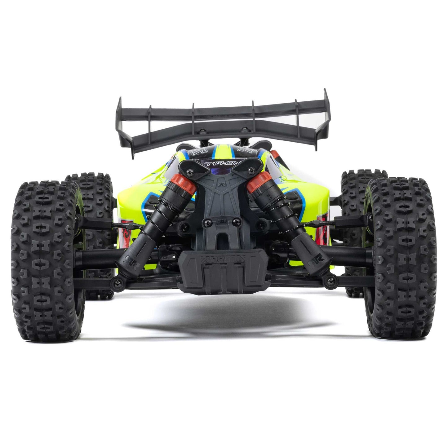 1/8 TYPHON 223S BLX Brushless 4X4 Buggy RTR with DSC, Yellow / Blue