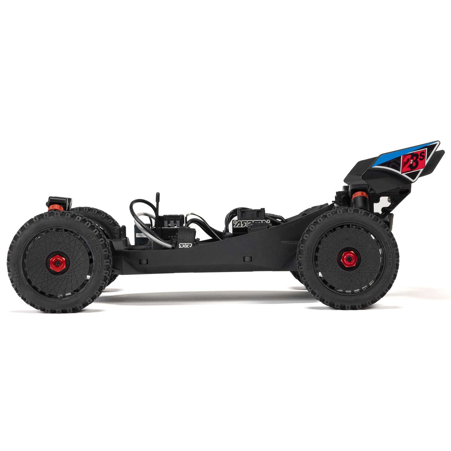 1/8 TYPHON 223S BLX Brushless 4X4 Buggy RTR with DSC, Yellow / Blue