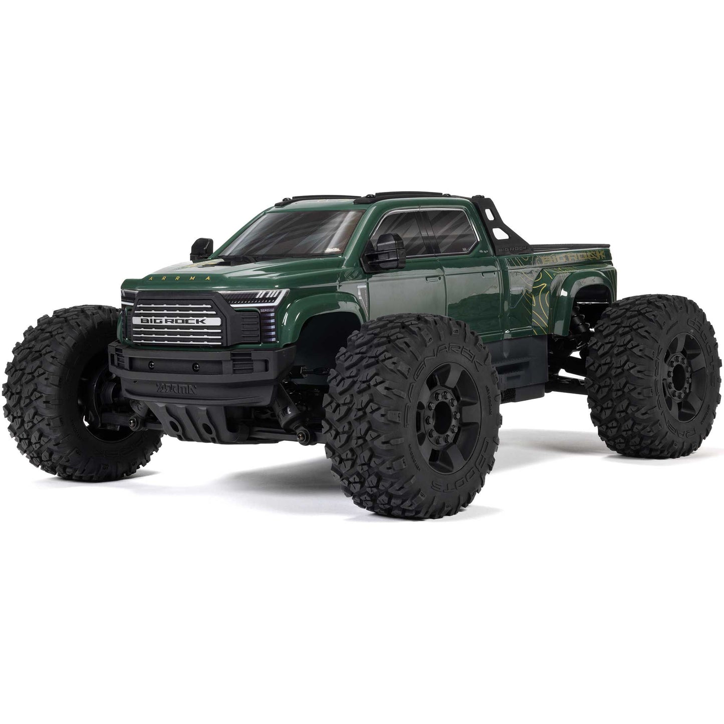 1/10 BIG ROCK 223S DSC 4X4 RTR Brushless Monster Truck, Green