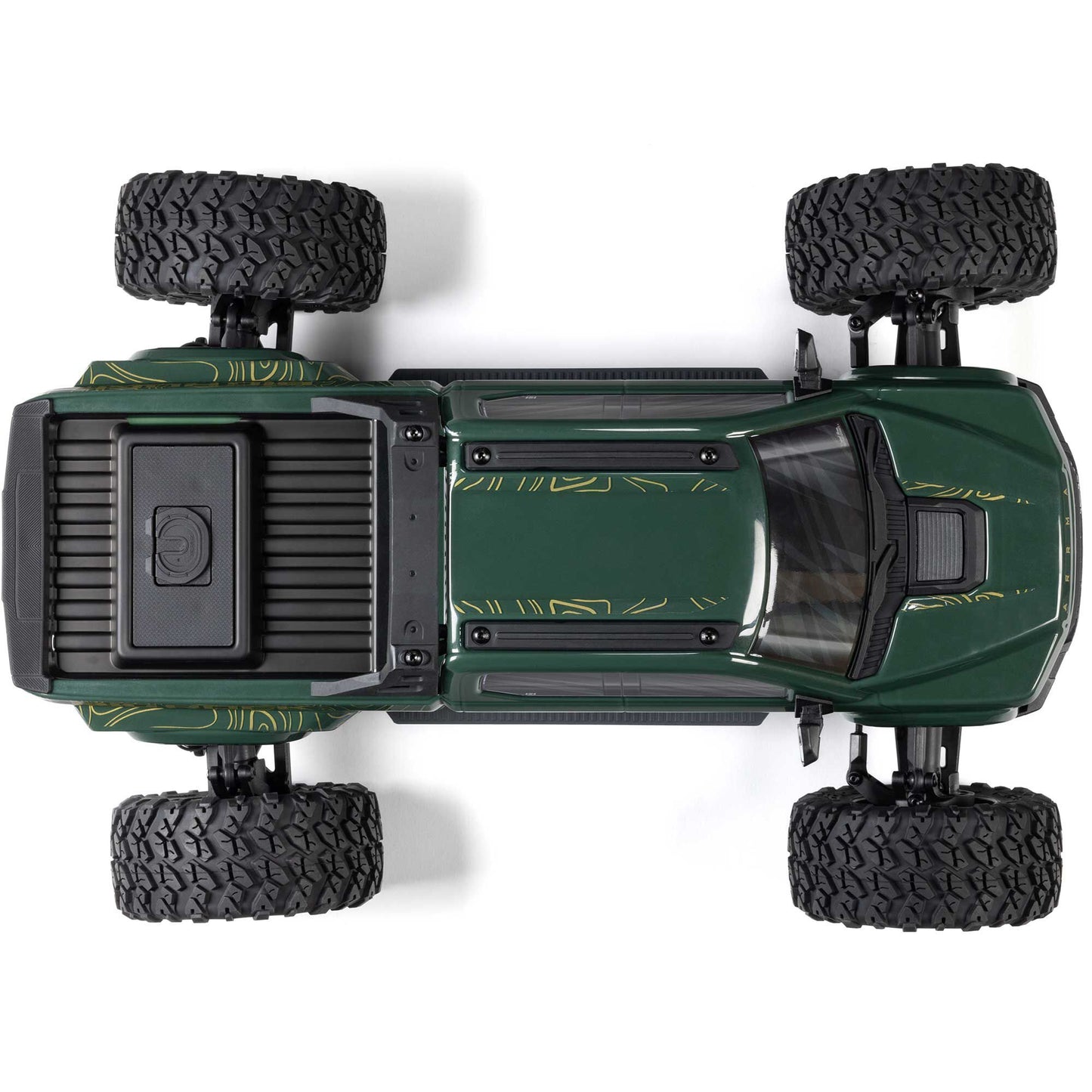 1/10 BIG ROCK 223S DSC 4X4 RTR Brushless Monster Truck, Green