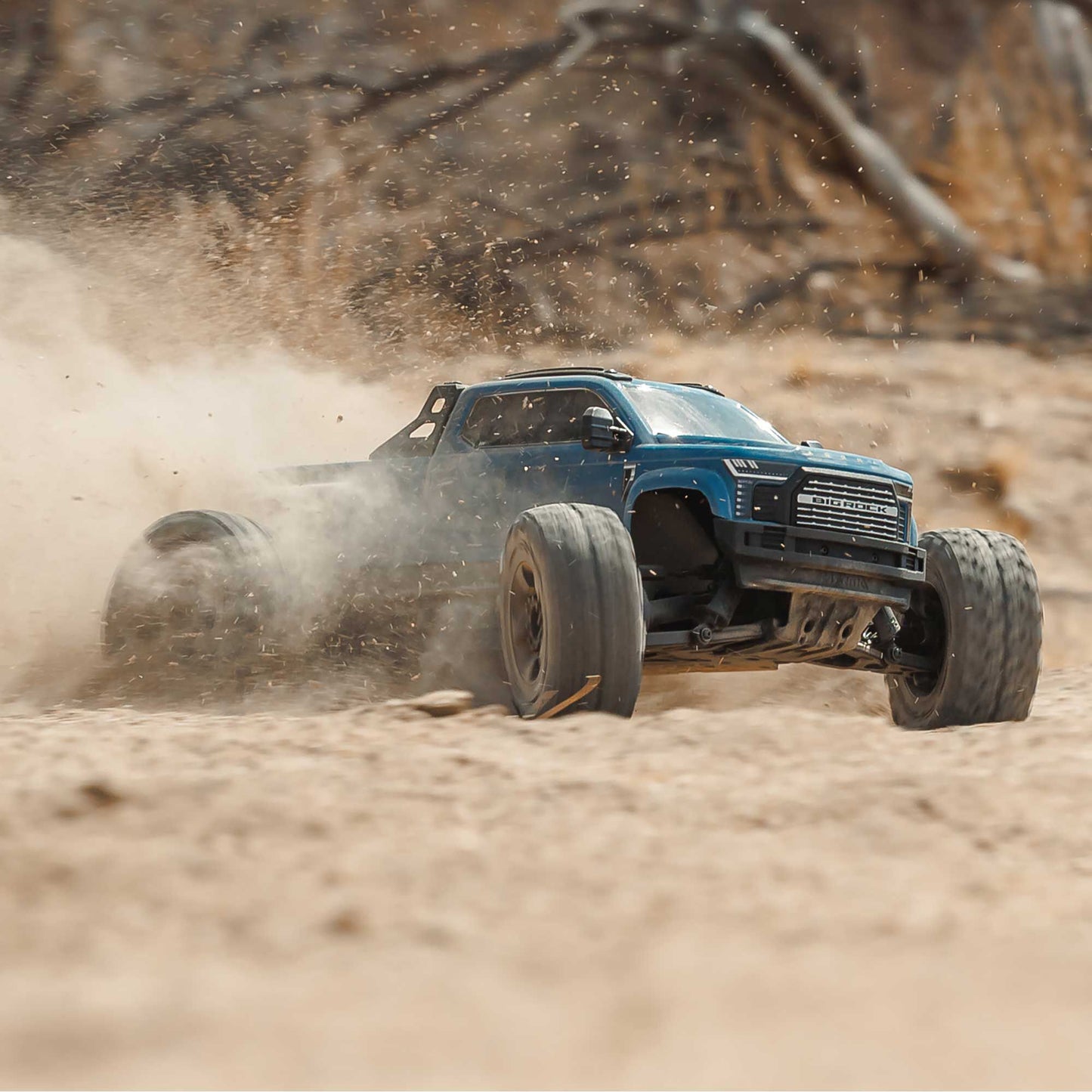 1/10 BIG ROCK 223S DSC 4X4 RTR Brushless Monster Truck, Blue