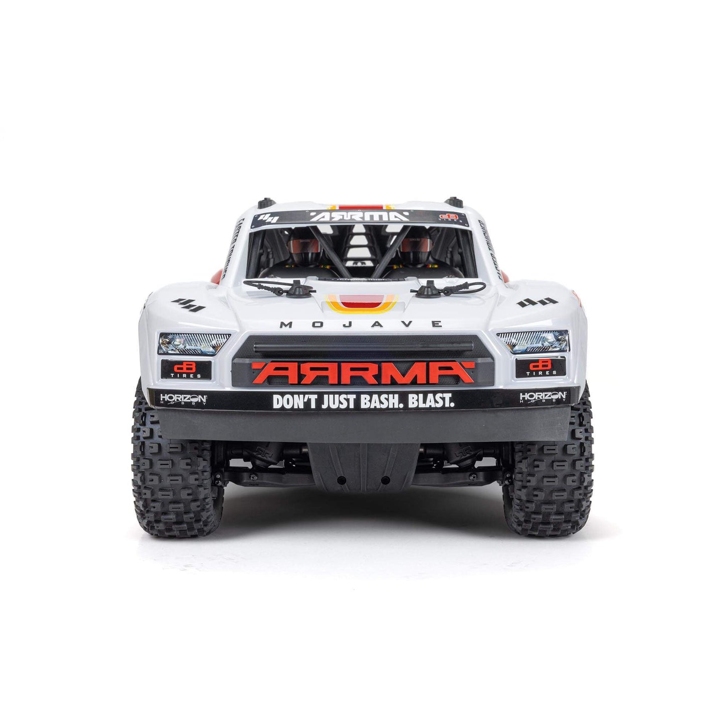 MOJAVE 4X4 4S BLX 1/8 Desert Truck RTR, WHITE/RED