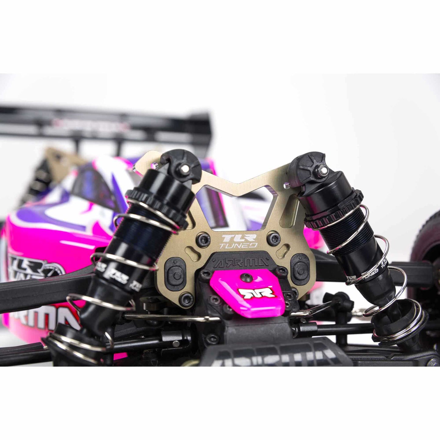 1/8 TLR Tuned TYPHON 4X4 Roller Buggy, Pink/Purple REQUIRES ELECTRONICS