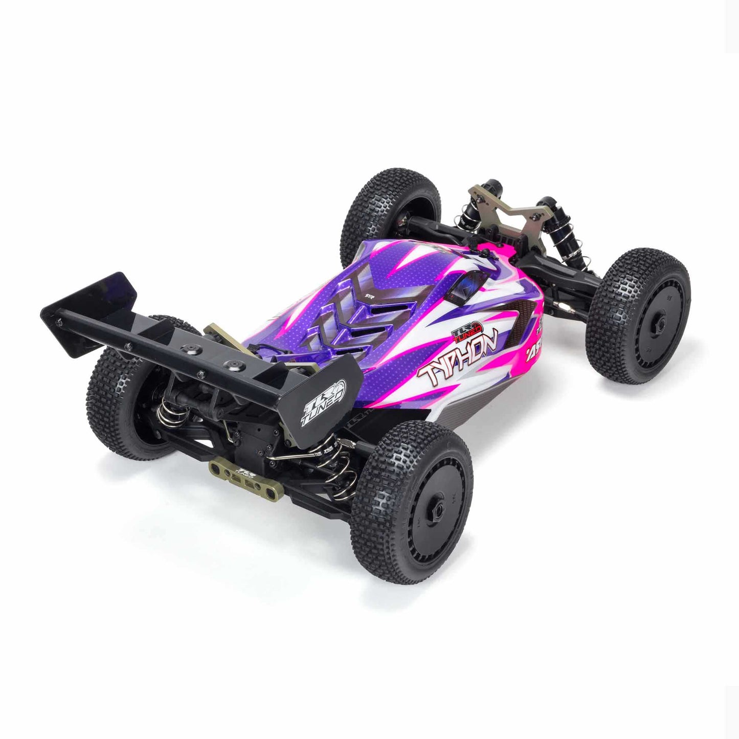 1/8 TLR Tuned TYPHON 4X4 Roller Buggy, Pink/Purple REQUIRES ELECTRONICS