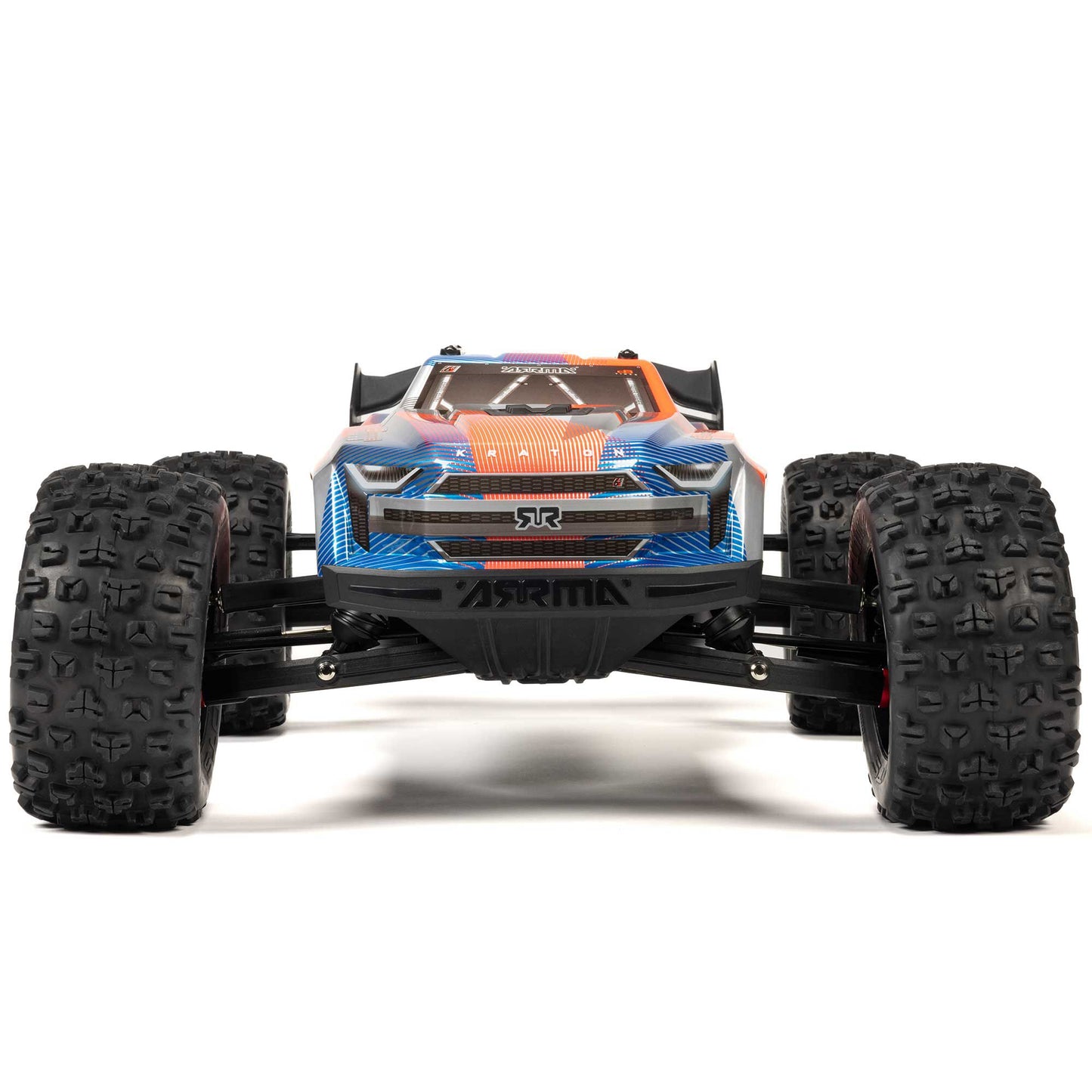 KRATON 6S V6 4X4 BLX Brushless Speed Monster Truck RTR, Blue/Orange