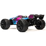 KRATON 6S V6 4X4 BLX Brushless Speed Monster Truck RTR, Blue/Pink