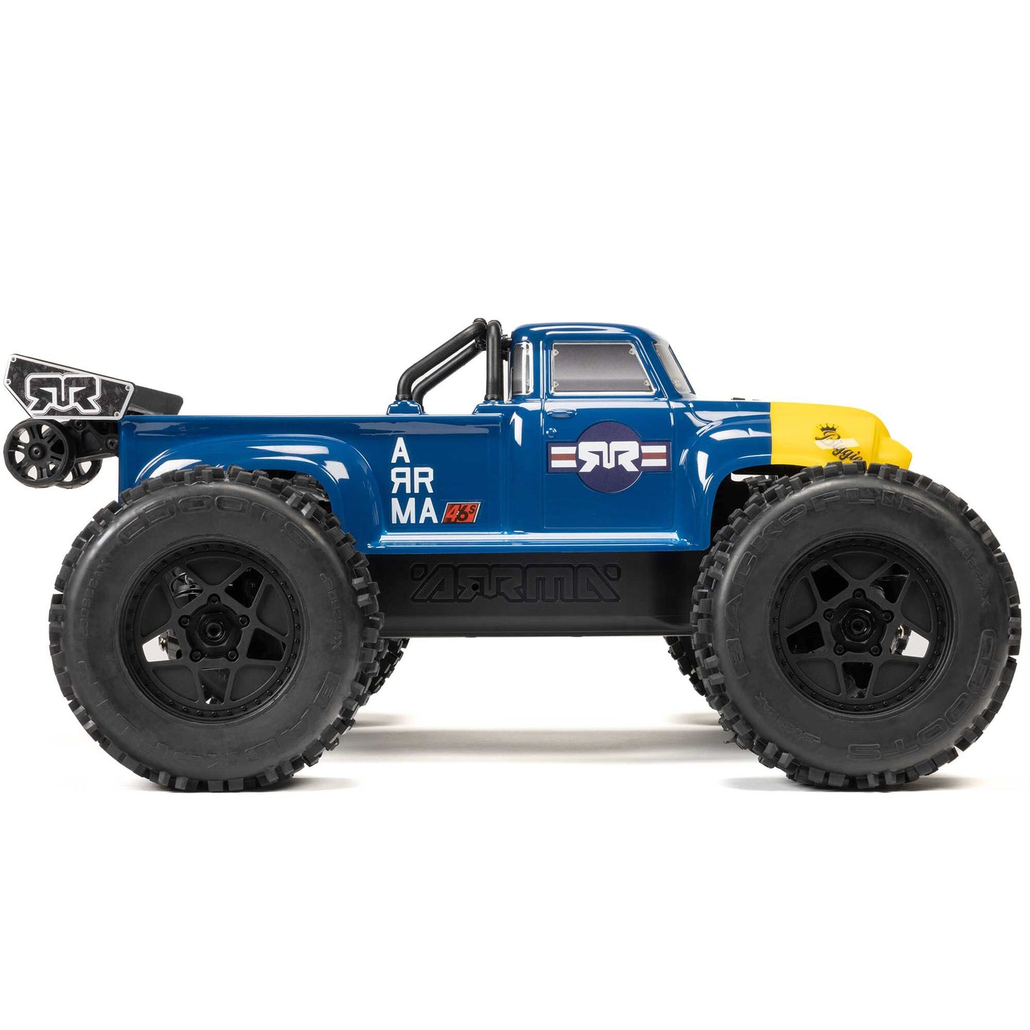 NOTORIOUS 6S V6 4X4 BLX Brushless Stunt Truck RTR, Blue - PREORDER