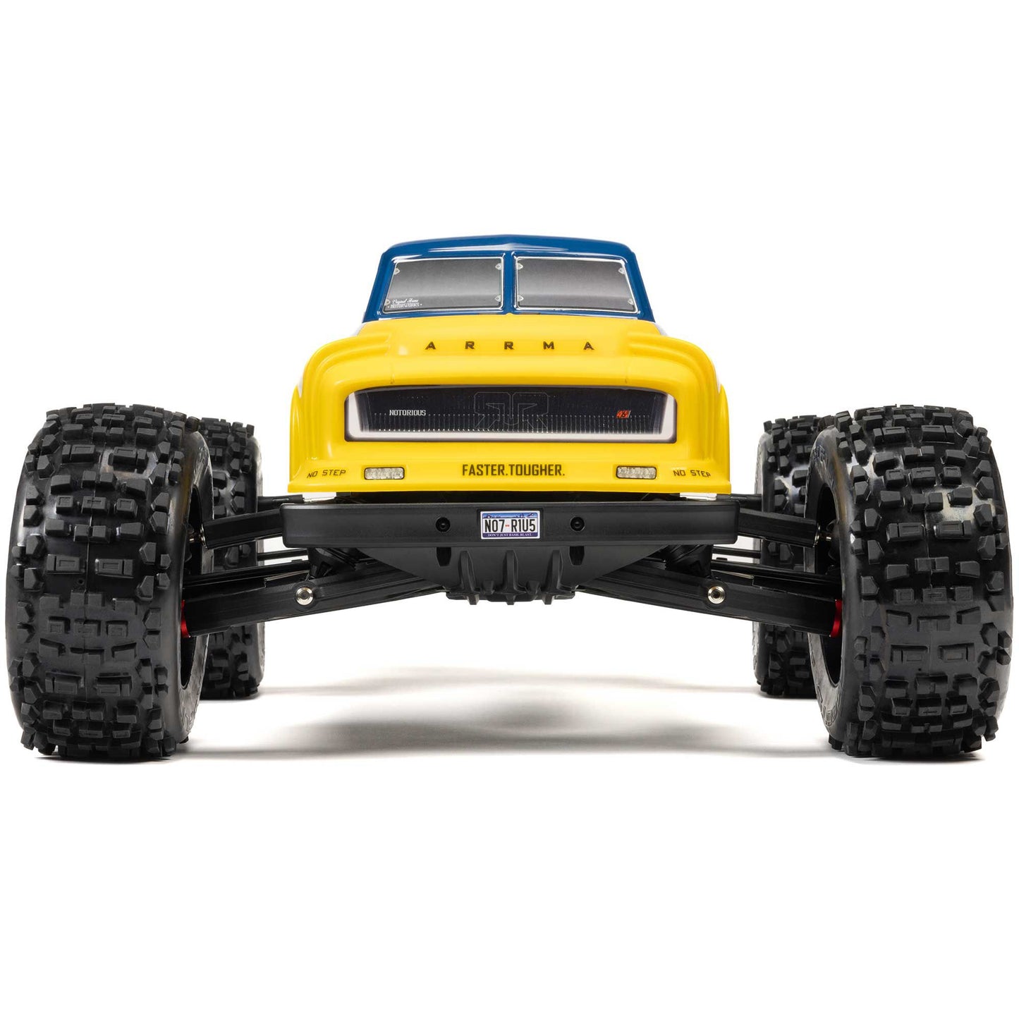 NOTORIOUS 6S V6 4X4 BLX Brushless Stunt Truck RTR, Blue - PREORDER