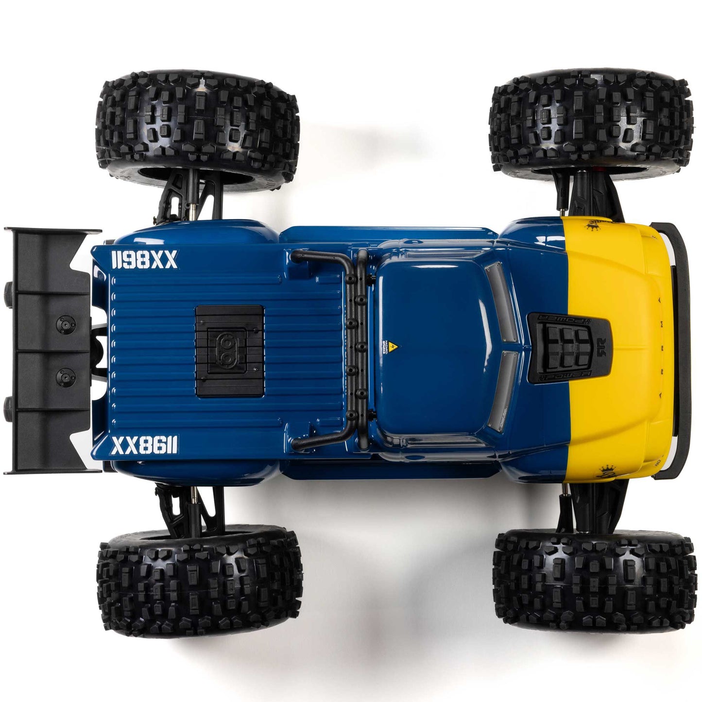 NOTORIOUS 6S V6 4X4 BLX Brushless Stunt Truck RTR, Blue - PREORDER