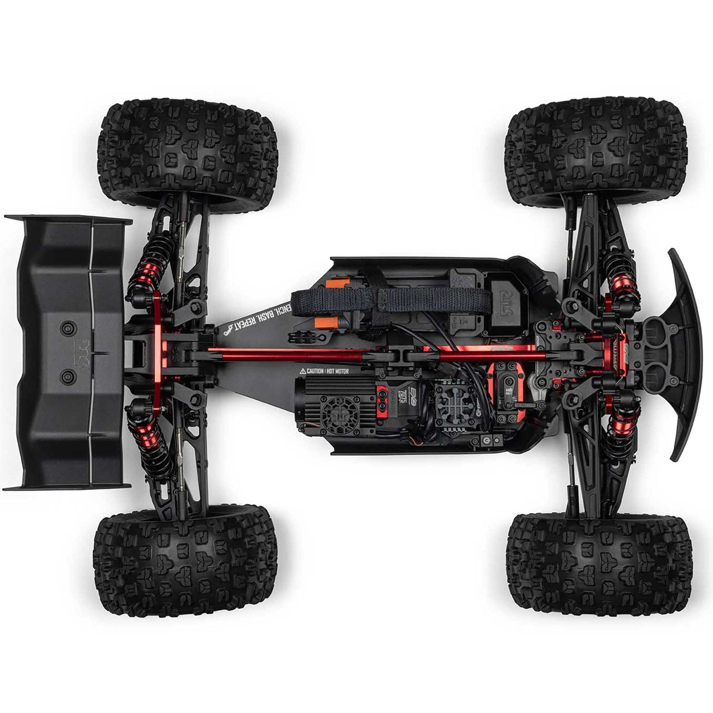 1/8 KRATON 6S EXB 4X4 RTR Brushless Speed Truck, BLACK