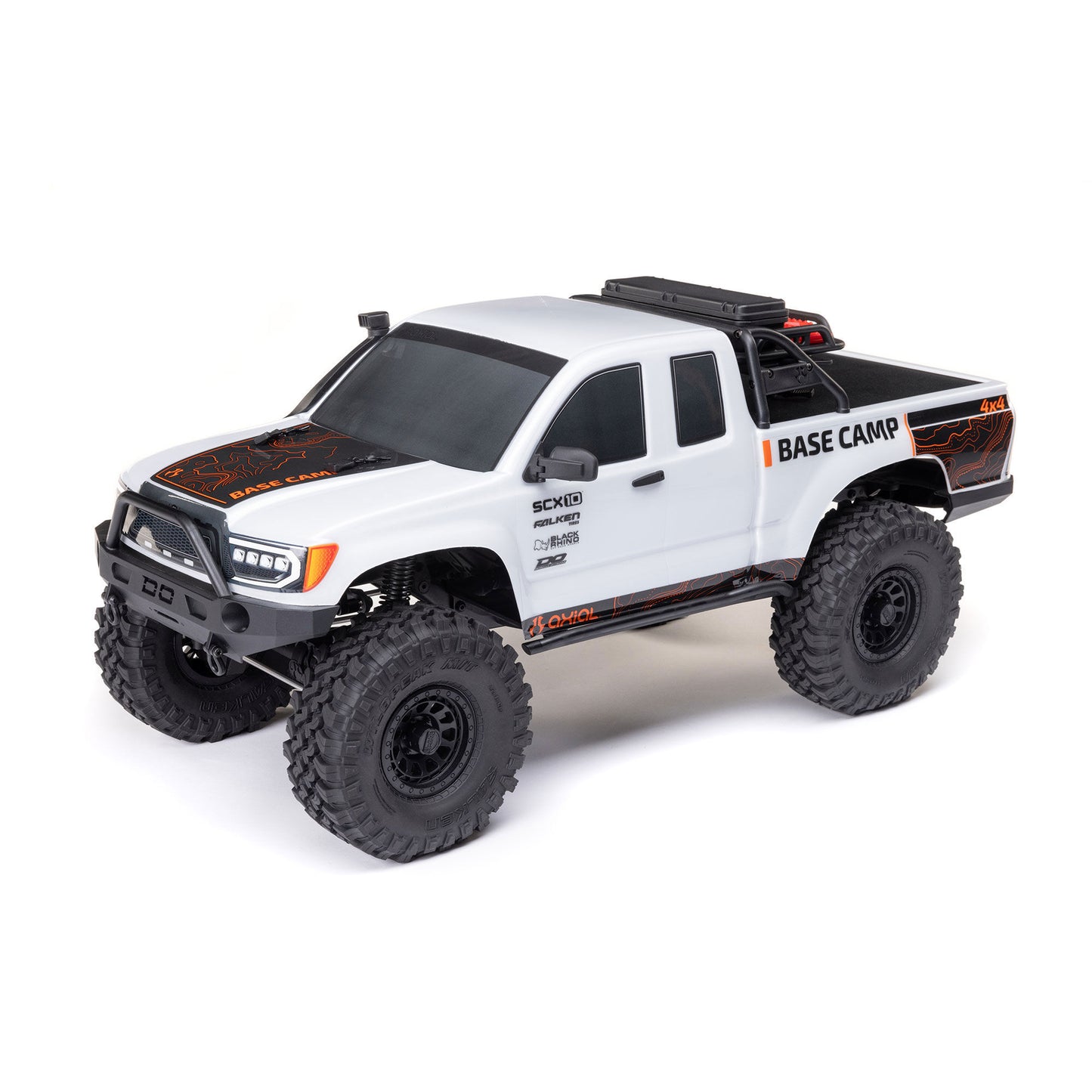 1/10 SCX10 III Base Camp 4X4 Crawler RTR - White