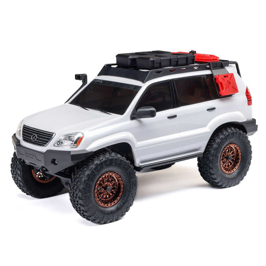 1/24 SCX24 Lexus GX 470 4X4 Rock Crawler RTR, White