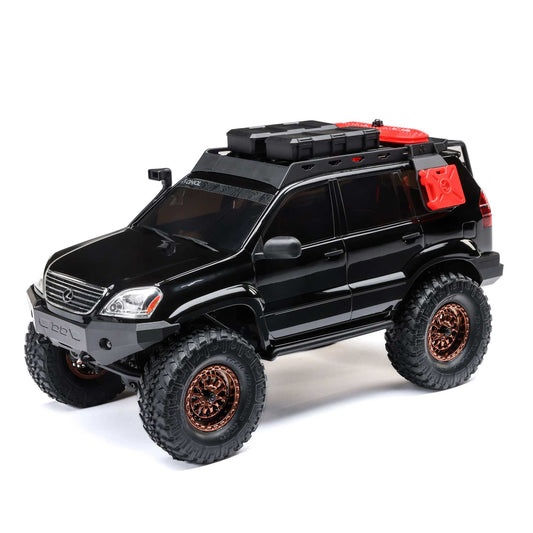 1/24 SCX24 Lexus GX 470 4X4 Rock Crawler RTR, Black