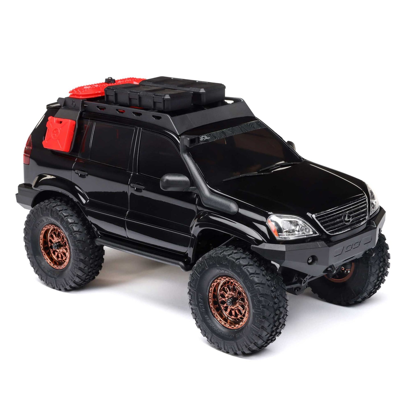 1/24 SCX24 Lexus GX 470 4X4 Rock Crawler RTR, Black