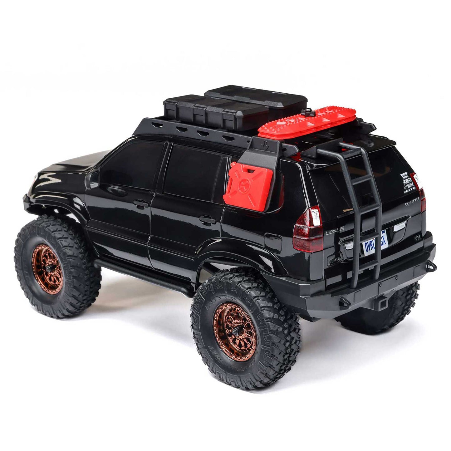 1/24 SCX24 Lexus GX 470 4X4 Rock Crawler RTR, Black