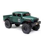 1/24 SCX24 Dodge Power Wagon 4WD Rock Crawler Brushed RTR, GREEN