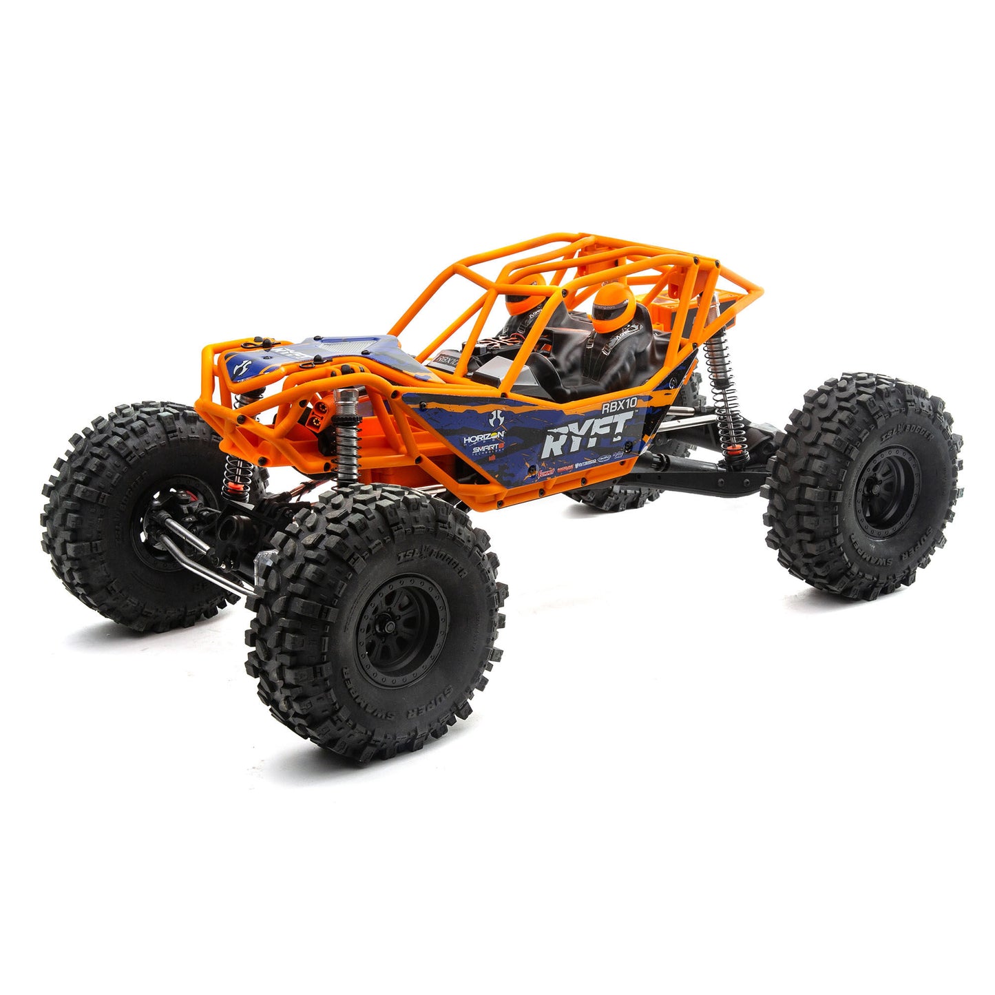 1/10 RBX10 Ryft 4X4 Brushless Rock Bouncer RTR, ORANGE