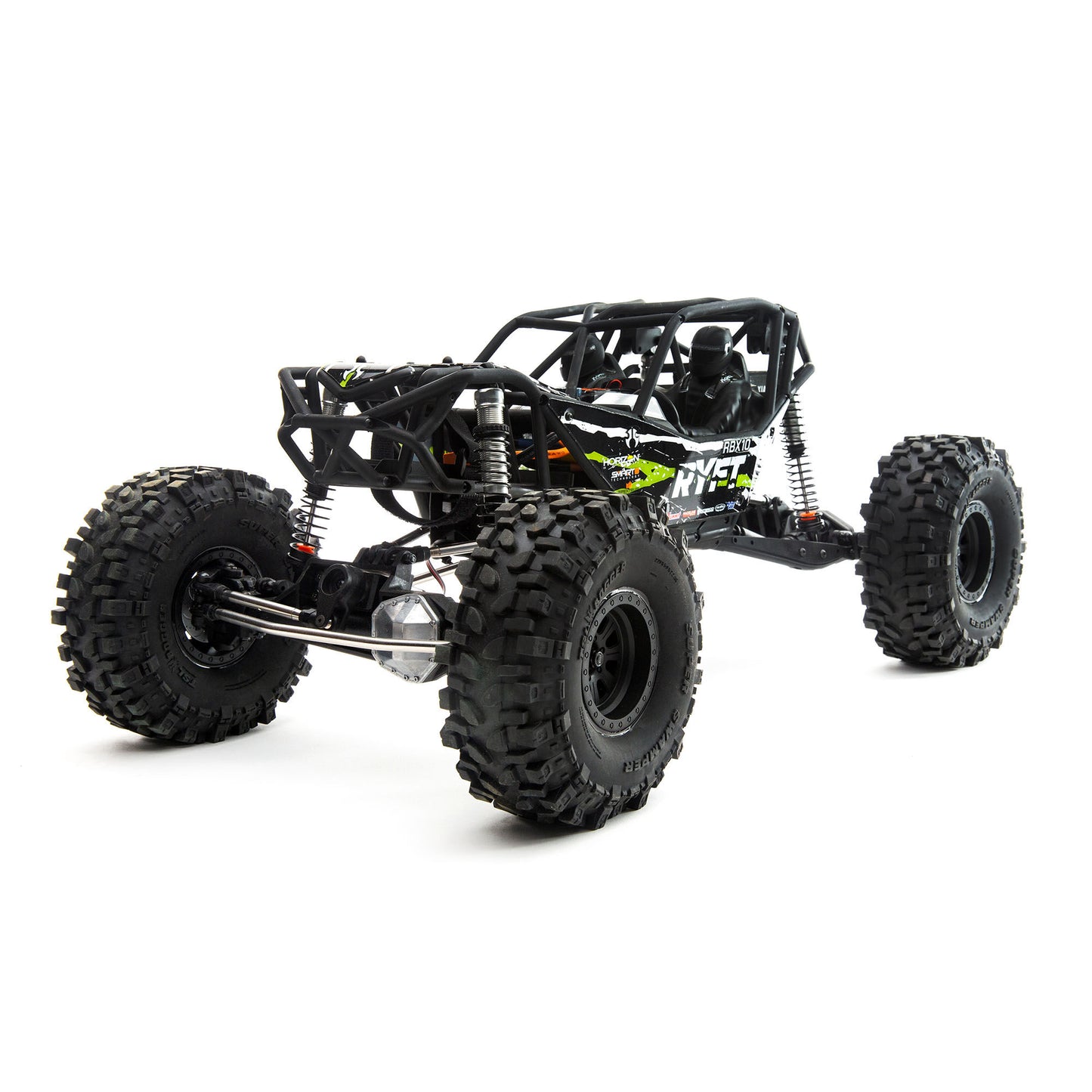 1/10 RBX10 Ryft 4X4 Brushless Rock Bouncer RTR, Black