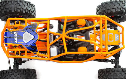 1/10 RBX10 Ryft 4X4 Brushless Rock Bouncer RTR, ORANGE