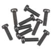 Cap Head M2x6mm Black Oxide (x10)