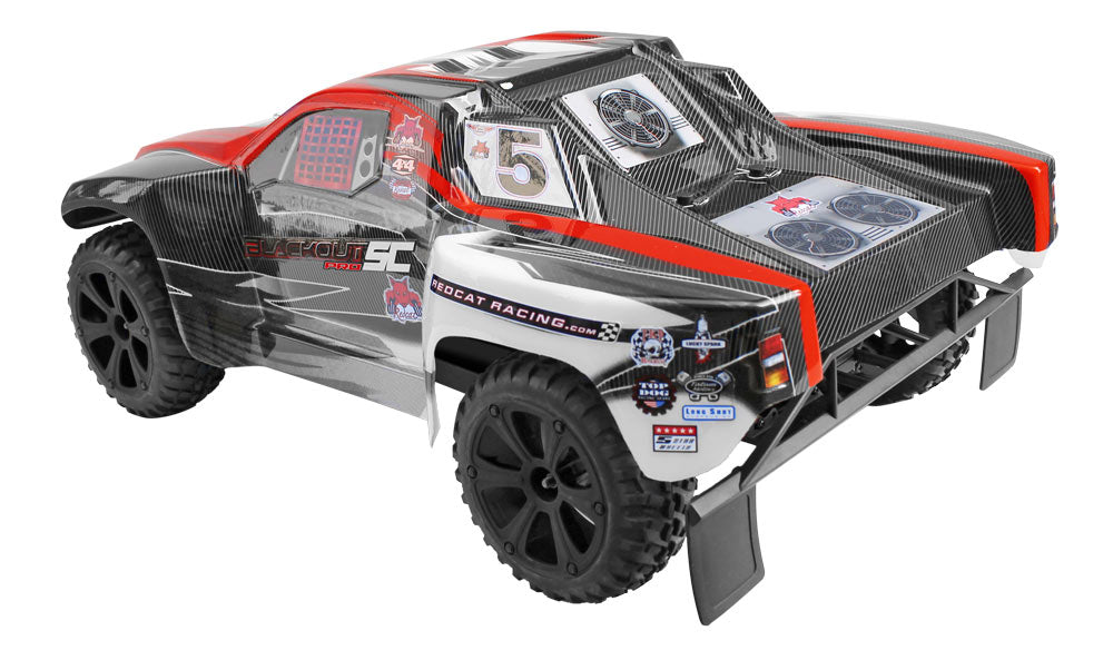 Redcat Blackout SC  short course truck Red