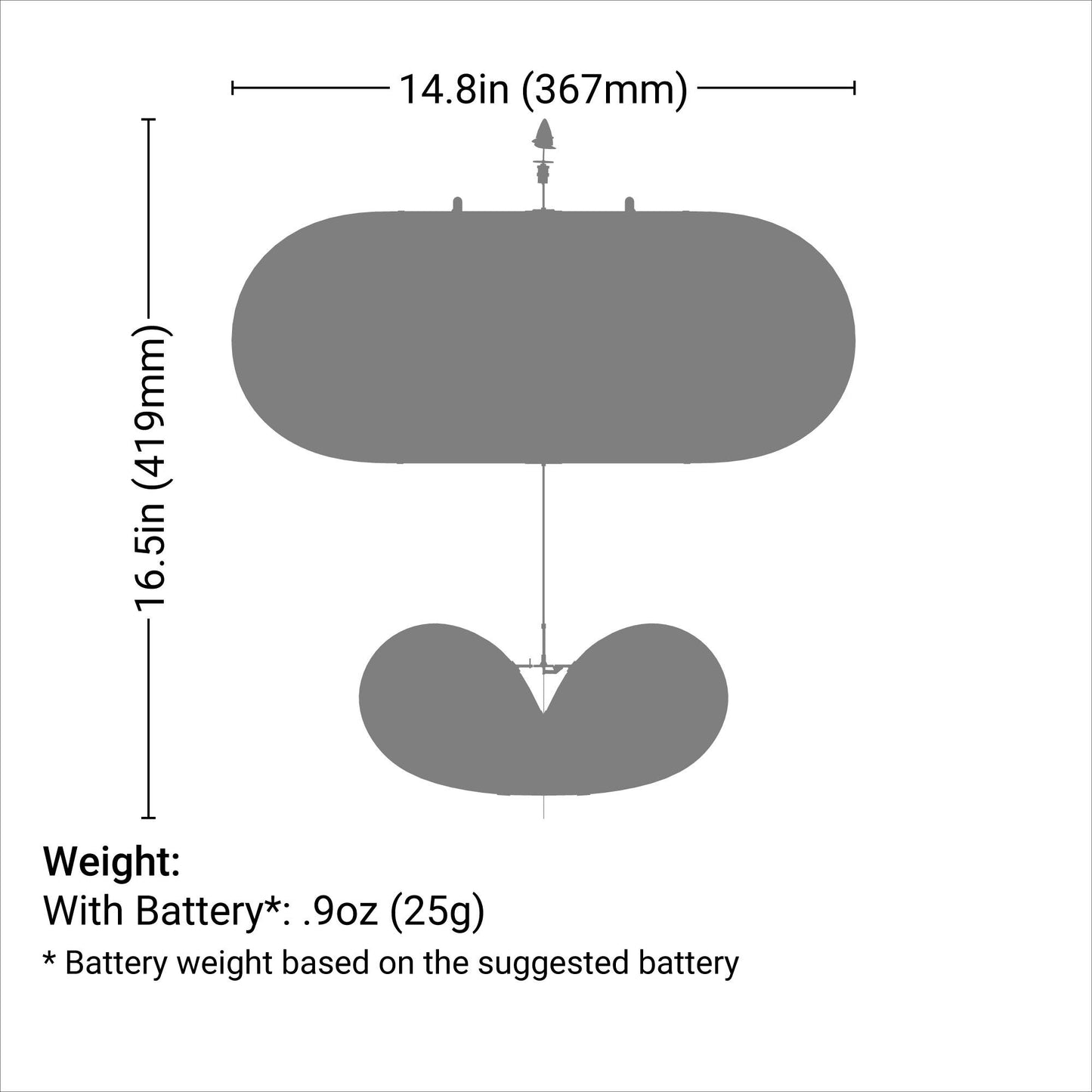 UMX Night Vapor BNF Basic with AS3X and SAFE Select