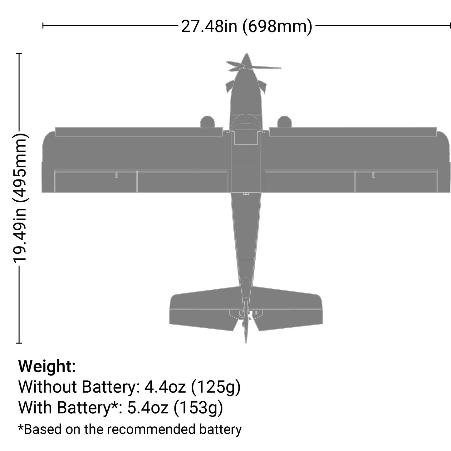 UMX Turbo Timber Evolution BNF Basic with AS3X and SAFE