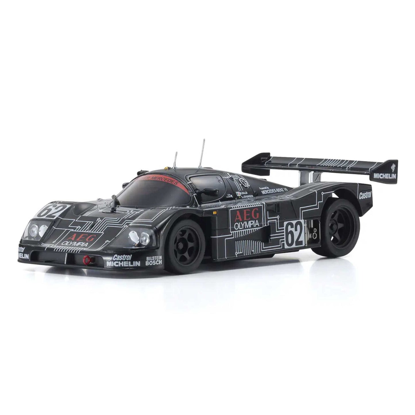 MINI-Z RWD Sauber Mercedes Groupe C Rennsportwagen C9 #62 (1988 LM)