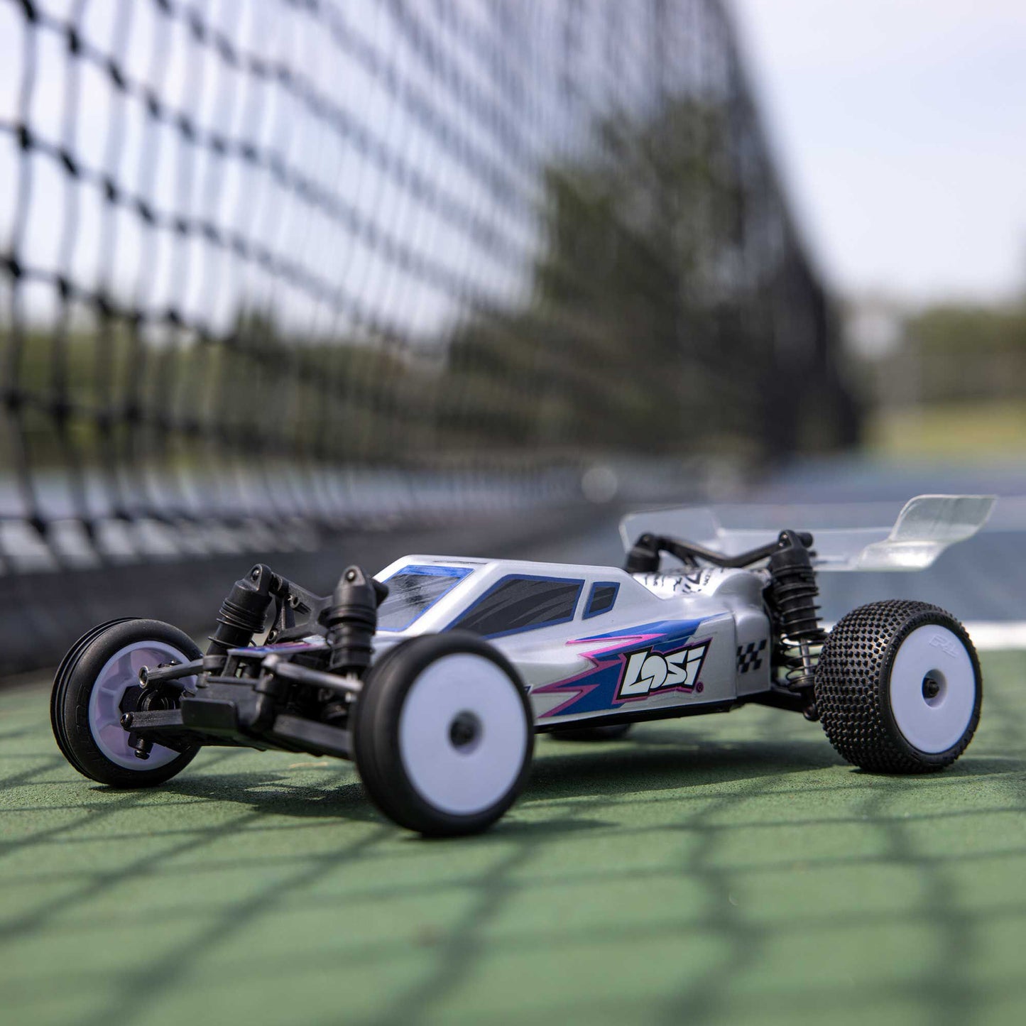 Losi Micro-B 1/24 2WD Buggy RTR, Silver