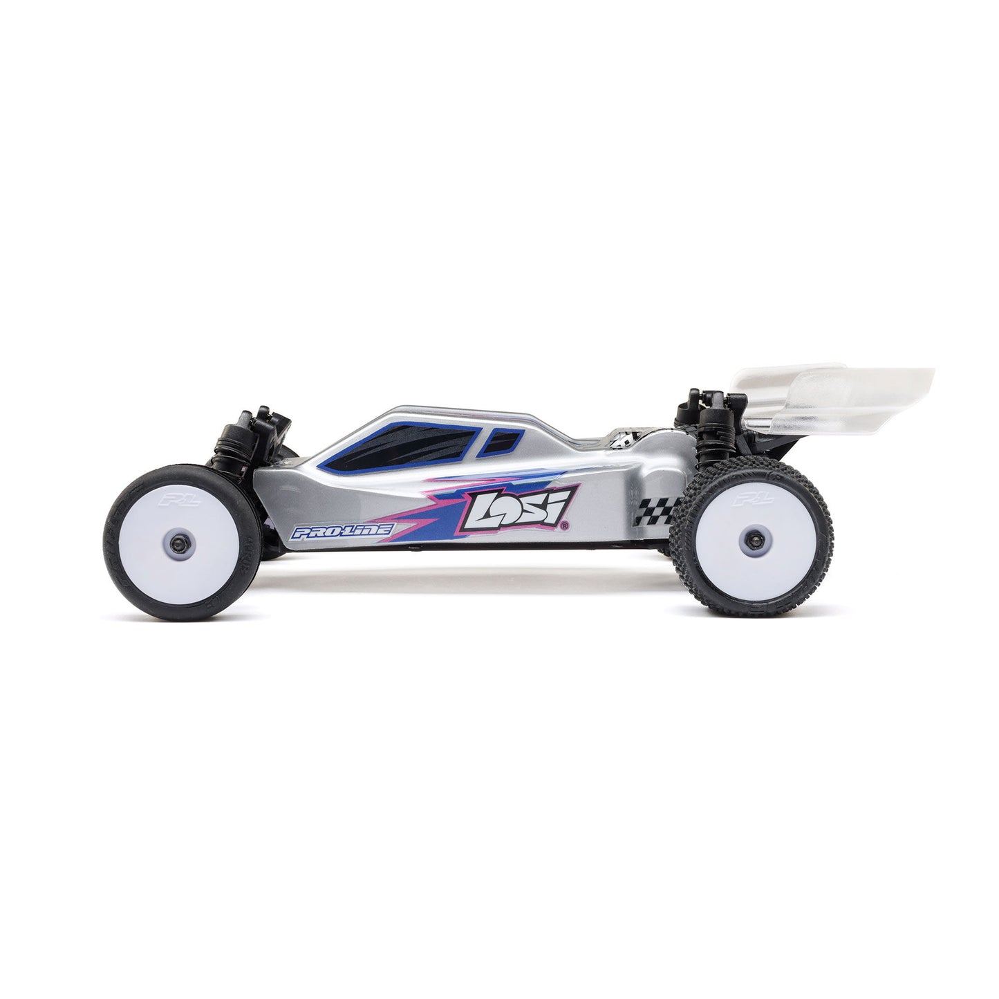 Losi Micro-B 1/24 2WD Buggy RTR, Silver