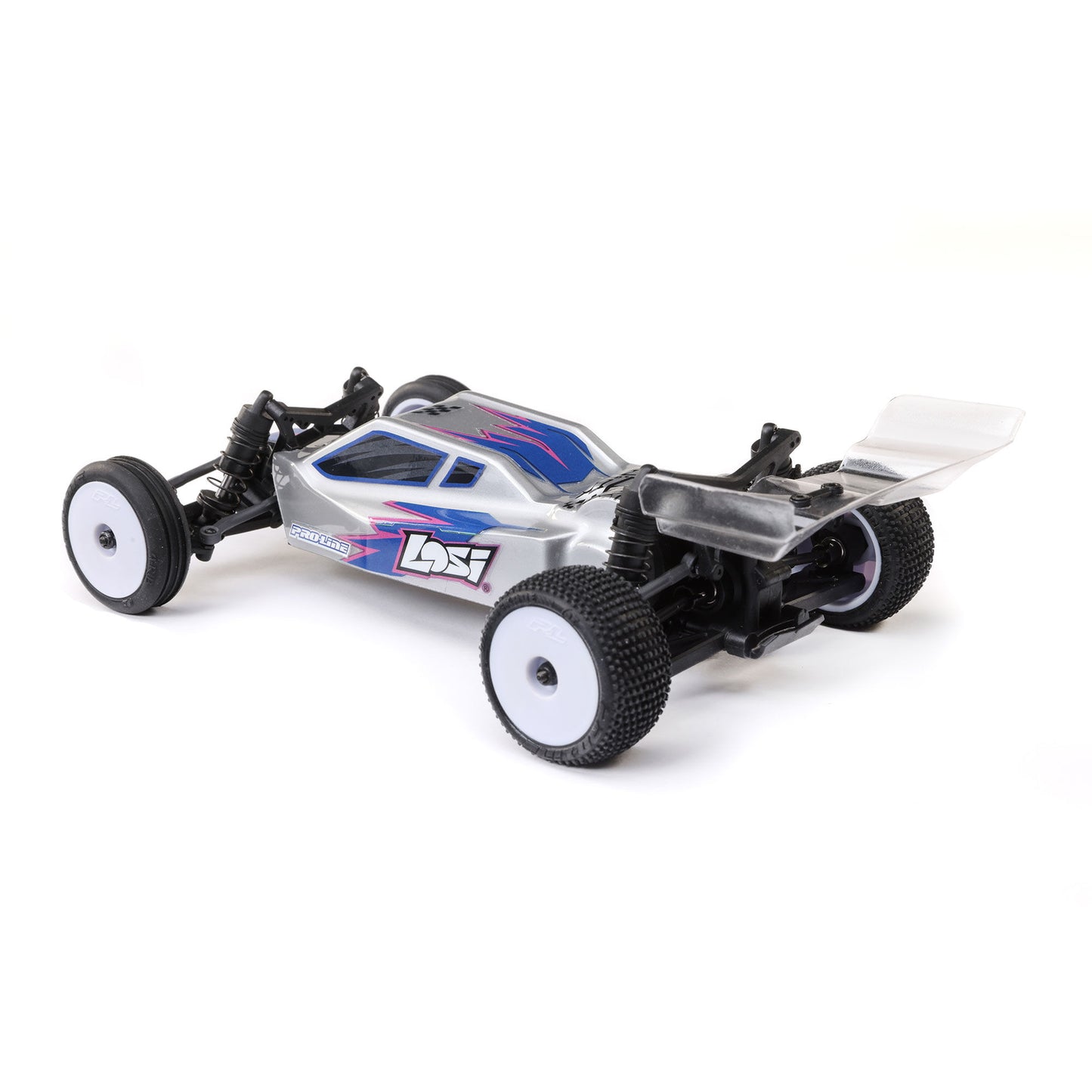 Losi Micro-B 1/24 2WD Buggy RTR, Silver